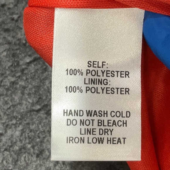 LuLu’s Social Philosophy Coral Red Boho Print Halter Back Tie Mini Dress•X-Small - Picture 7 of 8